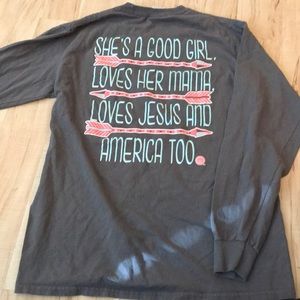 Girlie girl originals size medium long sleeve